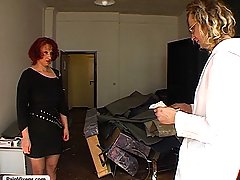 Maledom Pictures -  A slutty plumper is forced to obey her mistresss every depraved wish