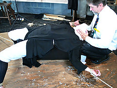 Amateurs Pictures -  Sexy Fetish Nun Marina gets a taste of the old Catholic Water Torture