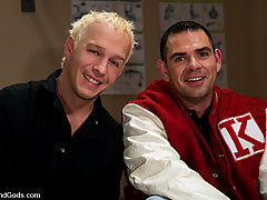 Gay Pictures -  Rod Barry flogs and fucks Dak Ramsey into submission.